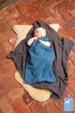Organic Merino Fleece Zip Up Sleeping Bag, Winter