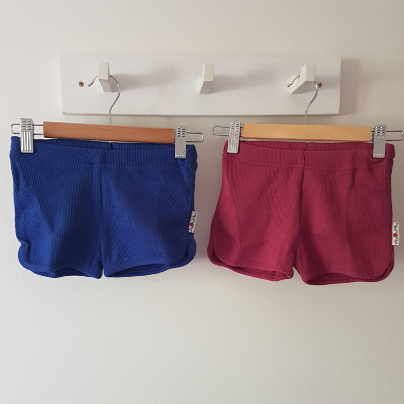 LAST ONE! Natural Woollies Shorts, Conqueror (3–4,5/5 years) in Atlantic Blue